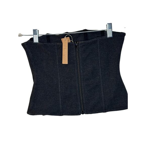 Skims Jersey Corset Ash - Picture 2 of 3